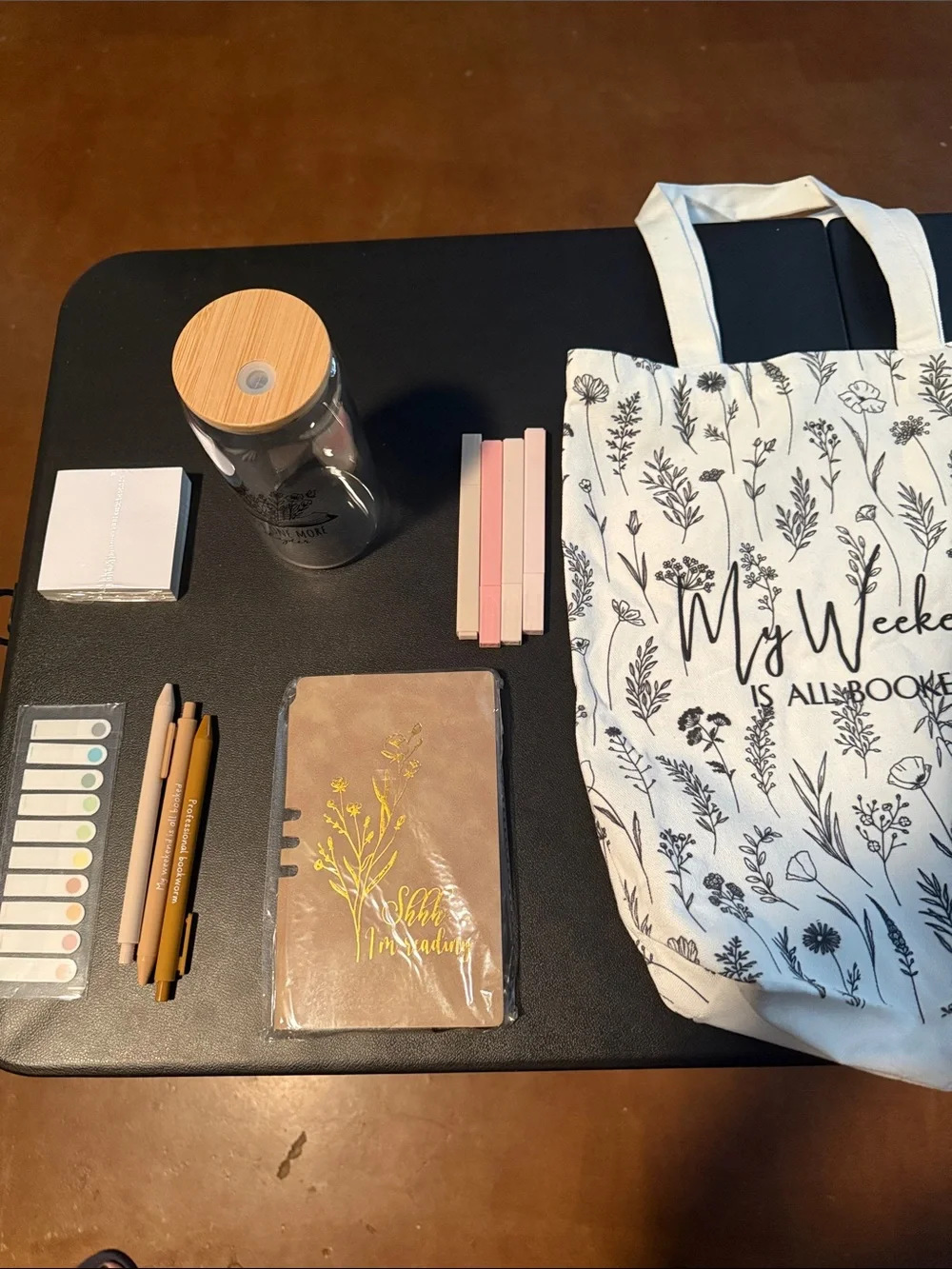 Canvas Floral Tote Bag